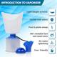Carent Premium 3 in1 Steamer Vaporiser - White 1's - Nebulizer & Vaporizer