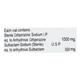 CEFOPRAX SB 1.5 Injection 1's - Bacterial Infections-Cep