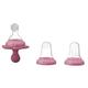 Farlin Grip N Bite Lollipops Baby Oral Set - Pink 1's - Pacifiers & Teethers