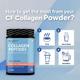 CF Collagen Peptides Powder - Unflavoured 200 gm - Calcium And Minerals