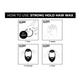 Beardo Crystal Gel Hair Wax - Strong Hold 75 gm - Hair Gels & Waxes