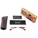 Klar Eye Rectangle Rimless K-511 Reading Glass - Brown, 2.25 Power - Men Eyeglasses