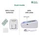 Sahyog Wellness Fully Automatic Upper Arm Digital Blood Pressure Monitor - Blue & Silver (Regular Cuff) (22 - 36 cm) - Blood Pressure Monitor Device