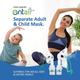 Entair Premium O2 Low Noise Compressor Nebulizer - White 1's - Nebulizer & Vaporizer