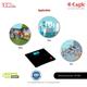 Eagle Digital Weighing Scale Slim Design (EEP-1002A) - Black - Health Monitoring Devices