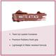 SUGAR Cosmetics Matte Attack The Peach Boys (Midtoned Peach with hints of red and brown) 2 gm - Lipsticks