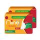 Niine Dry Comfort Sanitary Pads with Biodegradable Disposable Bags - Regular (Pack of 2 x 18's) - Sanitary Napkins