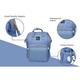 R for Rabbit Caramello Diaper Bag - Blue - Diapers & Wipes