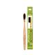 Purexa Biodegradable Bamboo Soft Toothbrush - Charcoal (Pack of 4) - Toothbrushes