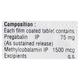 NEVRIX SR 75 Tablet 10's - Neuropathic Pain-Dru