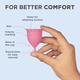 Pee Safe Reusable Menstrual Cup - (Medium) 1's - Menstrual Cups