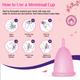 Mom & World Reusable Menstrual Cup (L) 1's - Menstrual Cups