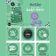 AroKleen Disposable Baby Mats (60 x 60 cm) 10's - Baby Bedding