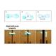 Baby Safety Inc Safe-O-Kid - Easy to Use, Dotted with Smiley Ends Child Proof Cabinet Lock - Baby Safety