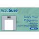 AccuSure Digital Weight Scale Glass - Health Monitoring Devices