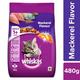 Whiskas Adult Mackerel Flavor 480 gm - Petfood