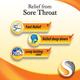 Strepsils Lozenges - Ginger & Lemon 100's + 4's Free - Sore Throat Lozenges