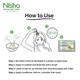 Nisha Creme Hair Color - 10 Ultra Blonde 60 gm - Crème