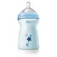 Chicco Natural Feeling Feeding Bottle - Blue 330 ml - Feeding & Nursing