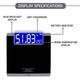 MCP Personal Weighing Machine (BLGR01) - Health Monitoring Devices