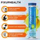 FixUpHealth Electrolytes Effervescent Tablet - Lemon Flavour (Pack of 3 x 20s) 1's - General Health