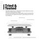 Vandelay Digital Body Scale - White - Health Monitoring Devices