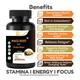 Puraberry Maca Root with Ginkgo Biloba 800 mg Veg Capsule 60's - Herbal Dietary Supplement