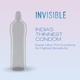 Durex Invisible Super Ultra Thin Condoms for Men 3's - Plain/Flavoured Condoms