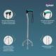 Tynor Walking Stick Tripod (UN) (L 32) - Silver - Walker & Walking Stick