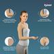 Tynor Compression Garment Arm Sleeve with Shoulder Cover - Wide (M) (I 77) - Abdomen/Neck/Arm/Elbow Supports