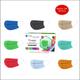 Status Surgical 3-Ply Face Mask with Nose Pin - Trends (Pack of 10) - Face Mask