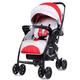 R for Rabbit Sugar Pop Baby Stroller - Red Grey - Baby Safety