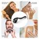 DRS Derma Roller System 540 Titanium Alloy Micro Needles (1.0 mm) - Black - Beard Rollers