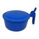 Sahyog Wellness PVC Slovia Spitting Mug with Lid Sputum Pot (100 ml) - Blue 1's - Surgical Instruments