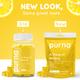 Purna Gummies Vitamin C Lemon and Zinc for Adults and Kids, Immunity Boost, Skincare 30's - Vitamin C