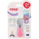Farlin Deluxe Nail Clipper with Magnifier (0+ Months) - Pink - Baby Grooming