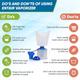 Carent Premium 3 in1 Steamer Vaporiser - White 1's - Nebulizer & Vaporizer