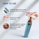 Winston 2 in 1 Face & Eyebrow Trimmer - Green - Hair Removal Accessories