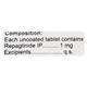 SHORTEPA 1mg Tablet 10's - Diabetes-Ant