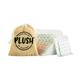 Plush 100% Pure US Cotton Pack (8 Light Flow Pads + 6 Heavy Flow Pads + 2 Panty liner + 1 Plush Pouch) & Hygeine Wipes - Panty Liners