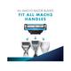 Gillette Mach Turbo3 Cartridges 6's - Razors & Cartridges