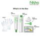 Nisha Creme Hair Color - 1.0 Natural Black 60 gm - Crème