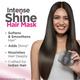 Bblunt Intense Shine Hair Mask with Rice and Silk Protein for Softer, Smoother and Shinier Hair 250 gm - Hair Masks & Packs