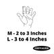 Chevalier Frog Finger Cot Splint Support (L) - Abdomen/Neck/Arm/Elbow Supports