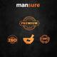 ManSure Grow Long Massage Oil For Men 30ml each 2's - Intimate Oil