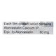 REMETOR 80 Tablet 15's - High Cholesterol-Dys