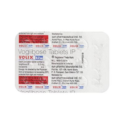 Volix 0.2mg Tablet 15'S - Diabetes-Ant
