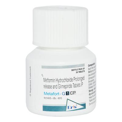 Metafort G1 CP Tablet 30'S - Diabetes-Ant
