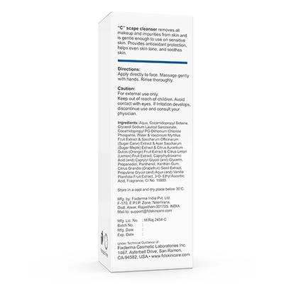 Fixderma Cosmetic Laboratories (FCL) 'C' Scape Face Cleanser 75 ml - Face Wash & Cleansers