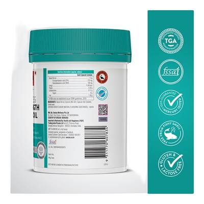 Swisse Ultiboost Odourless High Strength Wild Fish Oil 1500 mg Capsule 40's - Omega Fish Oil Fatty Acids